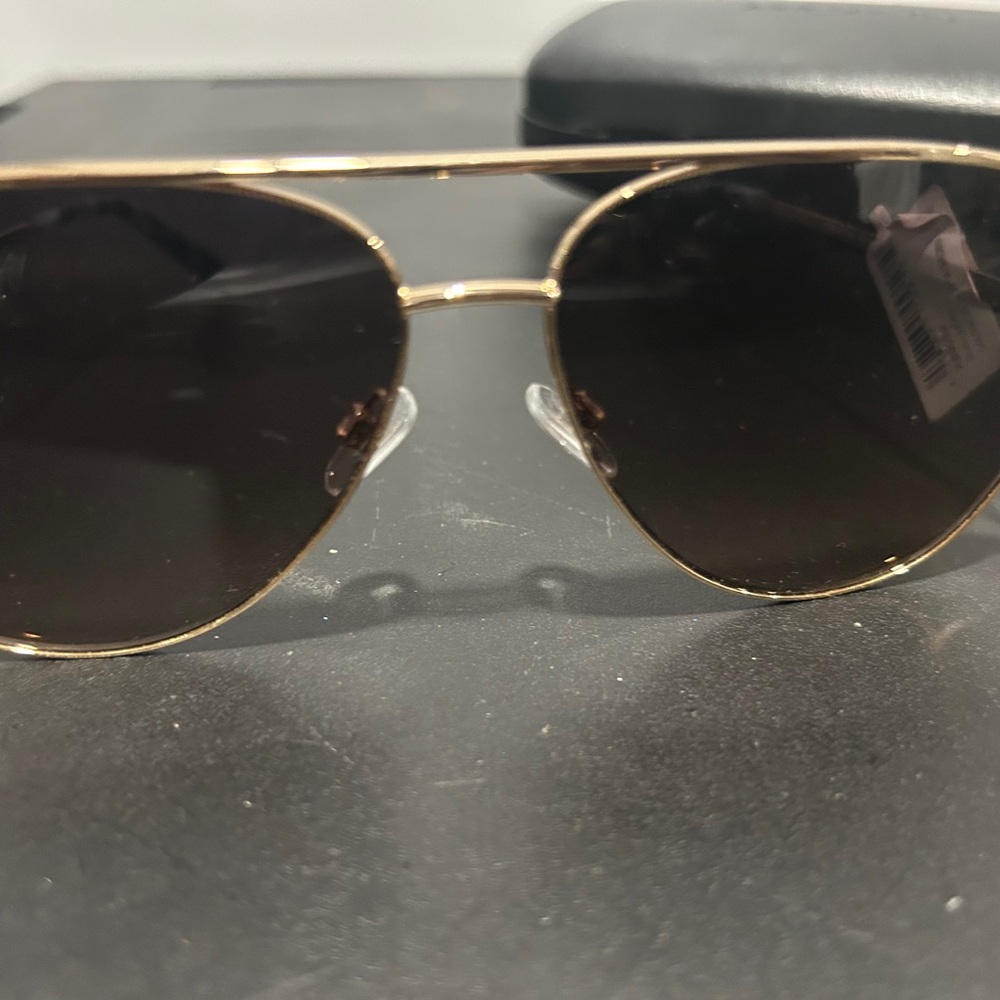 Kurt Geiger Black 'Be Kind' Sunglasses